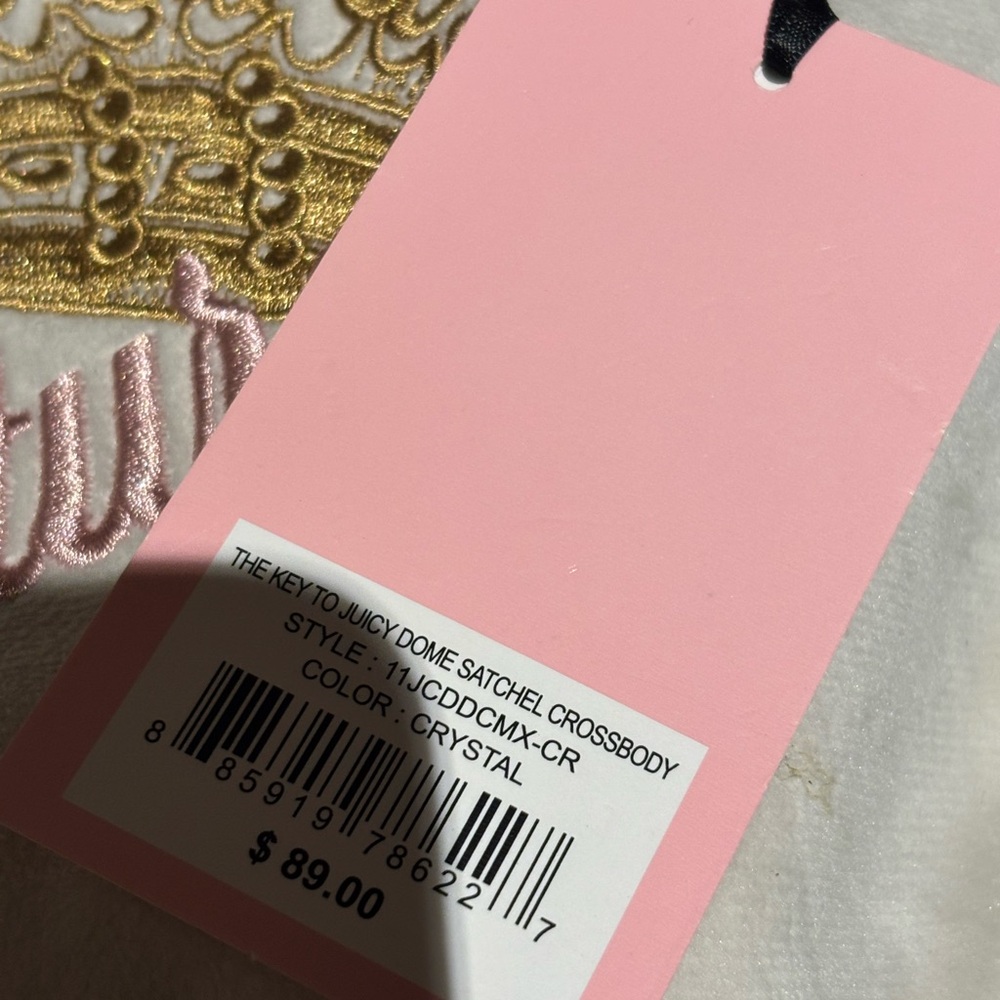 Juicy Couture Black and Cream Satchel - Picture 5 of 5